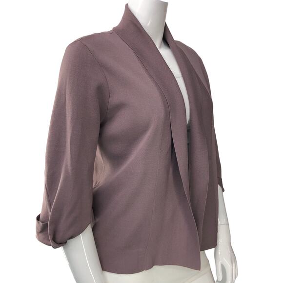 Donna Karan New York Womens Size L Open Front Cardigan Rib Knit - Picture 10 of 16